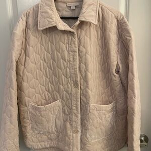 Knox Rose Light Pink Quilted Puffer Jacket